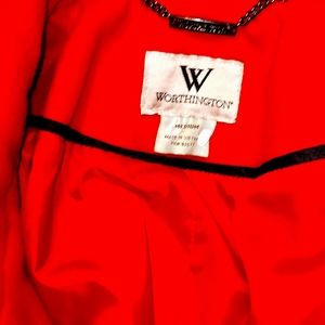 Worthington medium luxury jacket red